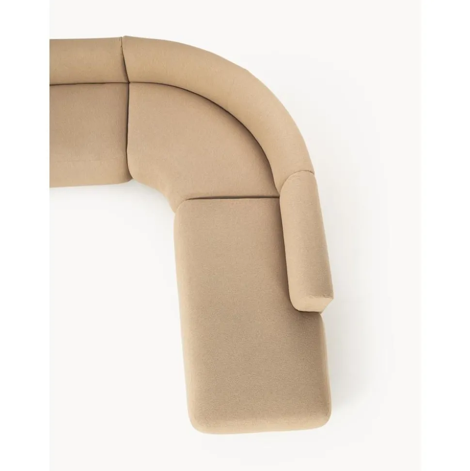 Divano Angolare Componibile 4 Posti In Boucle Sofia