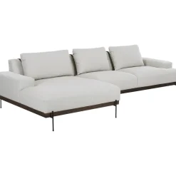 Divano Angolare Con Piedini In Metallo Brooks