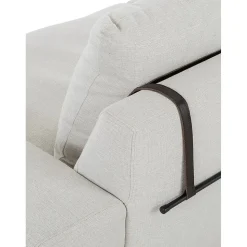 Divano Angolare Con Piedini In Metallo Brooks