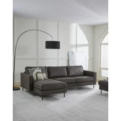 Divano Angolare In Pelle Riciclata Hunter