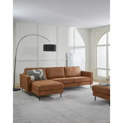 Divano Angolare In Pelle Riciclata Hunter