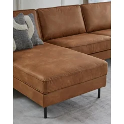 Divano Angolare In Pelle Riciclata Hunter