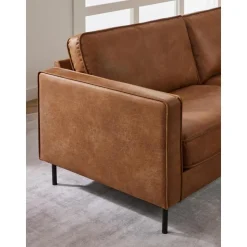 Divano Angolare In Pelle Riciclata Hunter