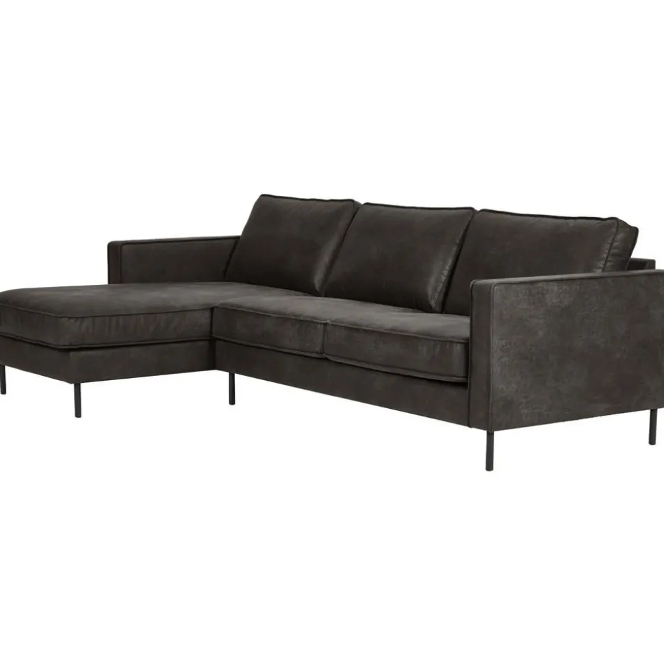 Divano Angolare In Pelle Riciclata Hunter