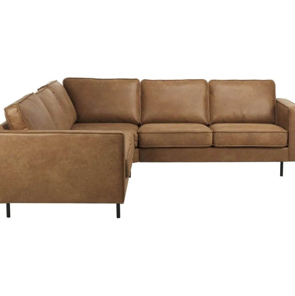 Divano Angolare In Pelle Riciclata Hunter