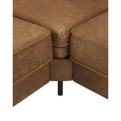 Divano Angolare In Pelle Riciclata Hunter