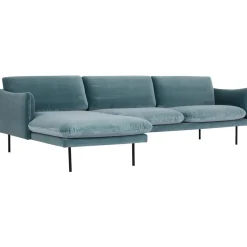 Divano Angolare In Velluto Moby