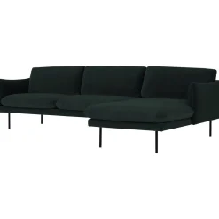 Divano Angolare In Velluto Moby