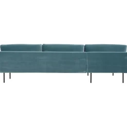 Divano Angolare In Velluto Moby