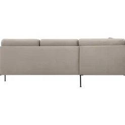 Divano Angolare In Velluto Fluente