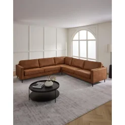 Divano Angolare Xl In Pelle Riciclata Hunter