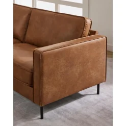 Divano Angolare Xl In Pelle Riciclata Hunter