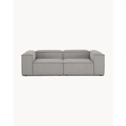 Divano Componibile 3 Posti In Velluto A Coste Lennon