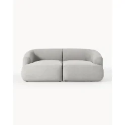 Divano Componibile 2 Posti In Boucle Sofia