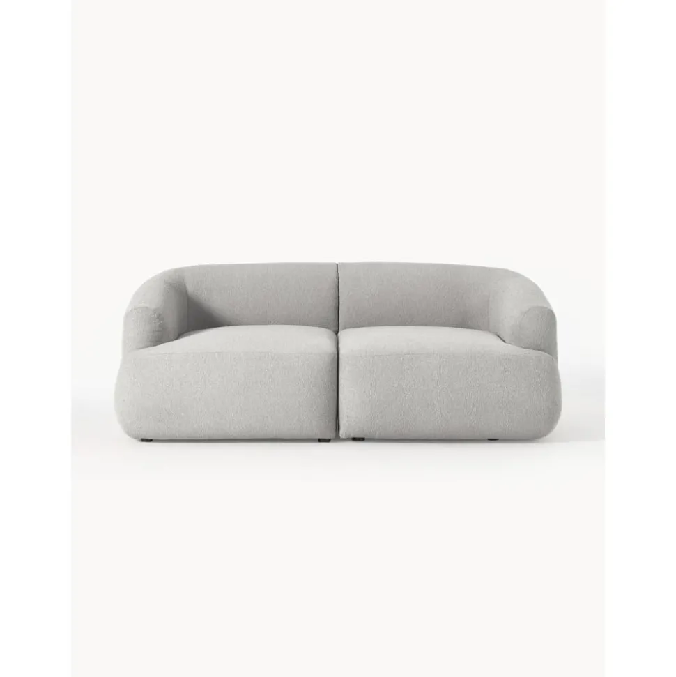 Divano Componibile 2 Posti In Boucle Sofia