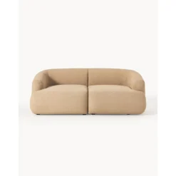 Divano Componibile 2 Posti In Boucle Sofia