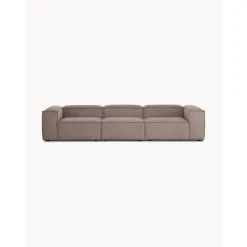 Divano Componibile 4 Posti In Velluto A Coste Lennon