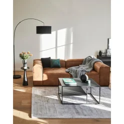 Divano Componibile 3 Posti In Pelle Riciclata Lennon