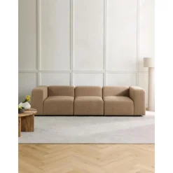 Divano Componibile 4 Posti In Boucle Lena