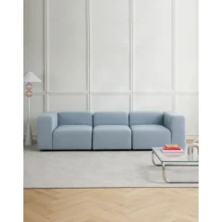 Divano Componibile 4 Posti In Boucle Lena