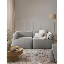 Divano Componibile 2 Posti In Boucle Sofia