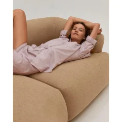 Divano Componibile 2 Posti In Boucle Sofia