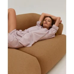 Divano Componibile 2 Posti In Boucle Sofia