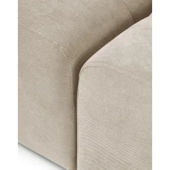 Divano Componibile 3 Posti Con Poggiapiedi Lena