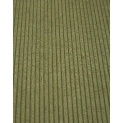 Divano Componibile 4 Posti In Velluto A Coste Con Poggiapiedi Lennon