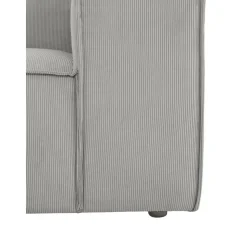 Divano Componibile 3 Posti In Velluto A Coste Lennon