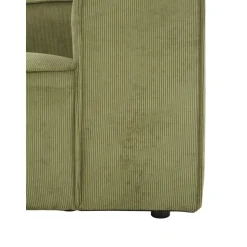 Divano Componibile 3 Posti In Velluto A Coste Lennon