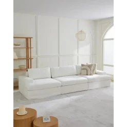 Divano Componibile 4 Posti Con Rivestimento Sfoderabile Russell