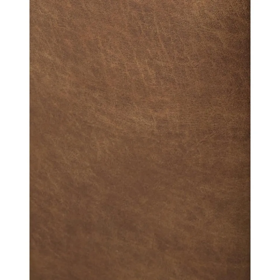 Divano Componibile 4 Posti In Pelle Riciclata Con Poggiapiedi Lennon