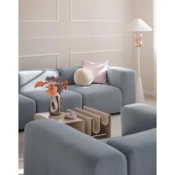 Divano Componibile 4 Posti In Boucle Lena