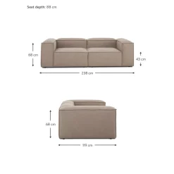 Divano Componibile 3 Posti Lennon