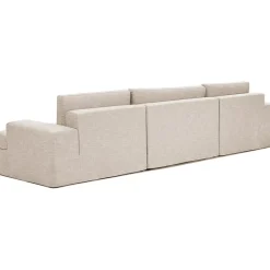 Divano Componibile 4 Posti Con Rivestimento Sfoderabile Russell