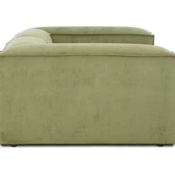 Divano Componibile 3 Posti In Velluto A Coste Lennon