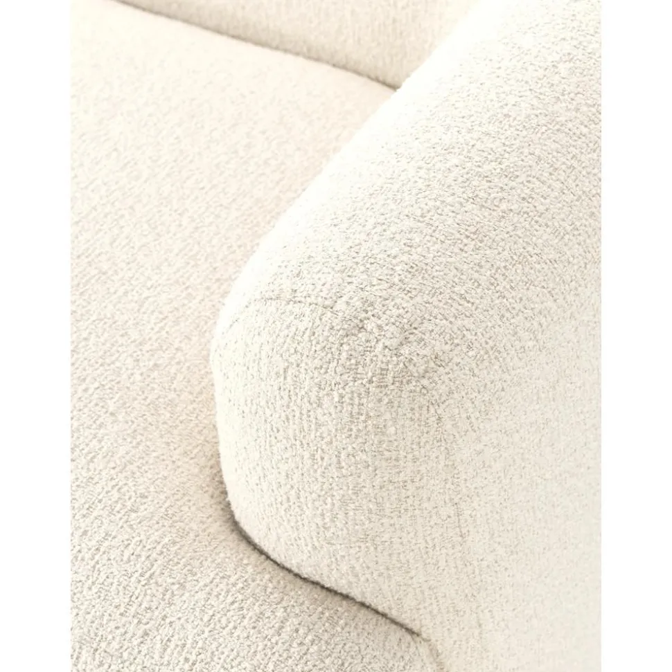 Divano Componibile 2 Posti In Boucle Sofia