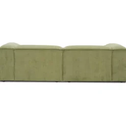 Divano Componibile 3 Posti In Velluto A Coste Lennon