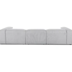 Divano Componibile 4 Posti Con Poggiapiedi Lennon