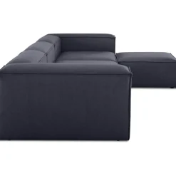 Divano Componibile 4 Posti Con Poggiapiedi Lennon