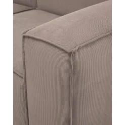 Divano Componibile 4 Posti In Velluto A Coste Lennon