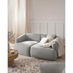 Divano Componibile 2 Posti In Boucle Sofia