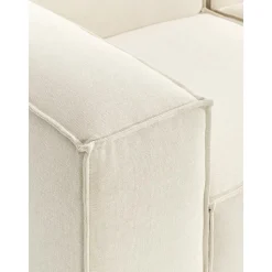 Divano Componibile 4 Posti Con Poggiapiedi Lennon