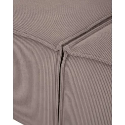 Divano Componibile 4 Posti In Velluto A Coste Lennon