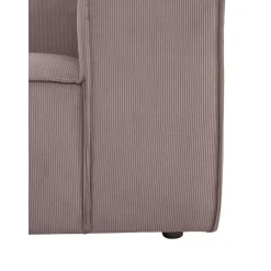 Divano Componibile 4 Posti In Velluto A Coste Lennon