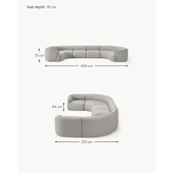 Divano Componibile Xl In Teddy Sofia