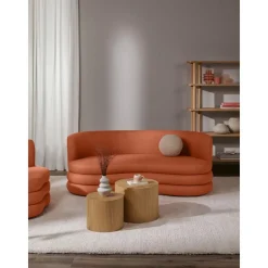 Divano Di Design 3 Posti In Boucle Solomon