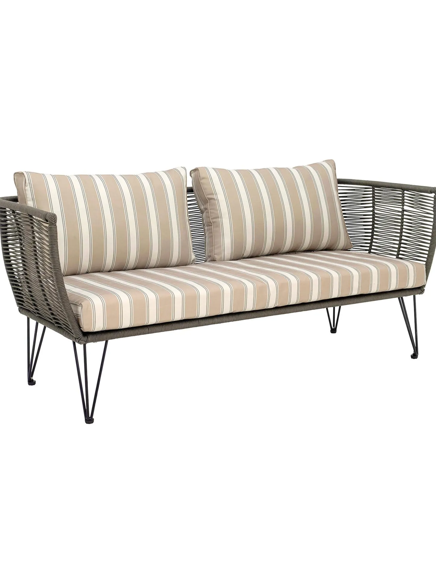 Divano Intrecciato 2 Posti Da Giardino Mundo