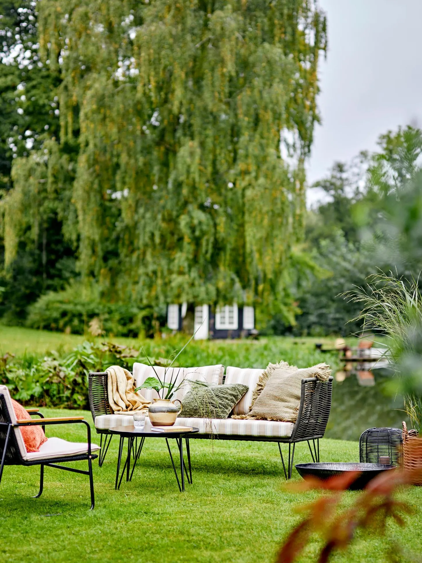 Divano Intrecciato 2 Posti Da Giardino Mundo